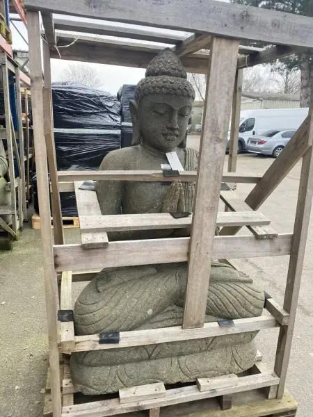 Artikelbild 2 des Artikels “Seated Buddha, 150cm high, natural green “